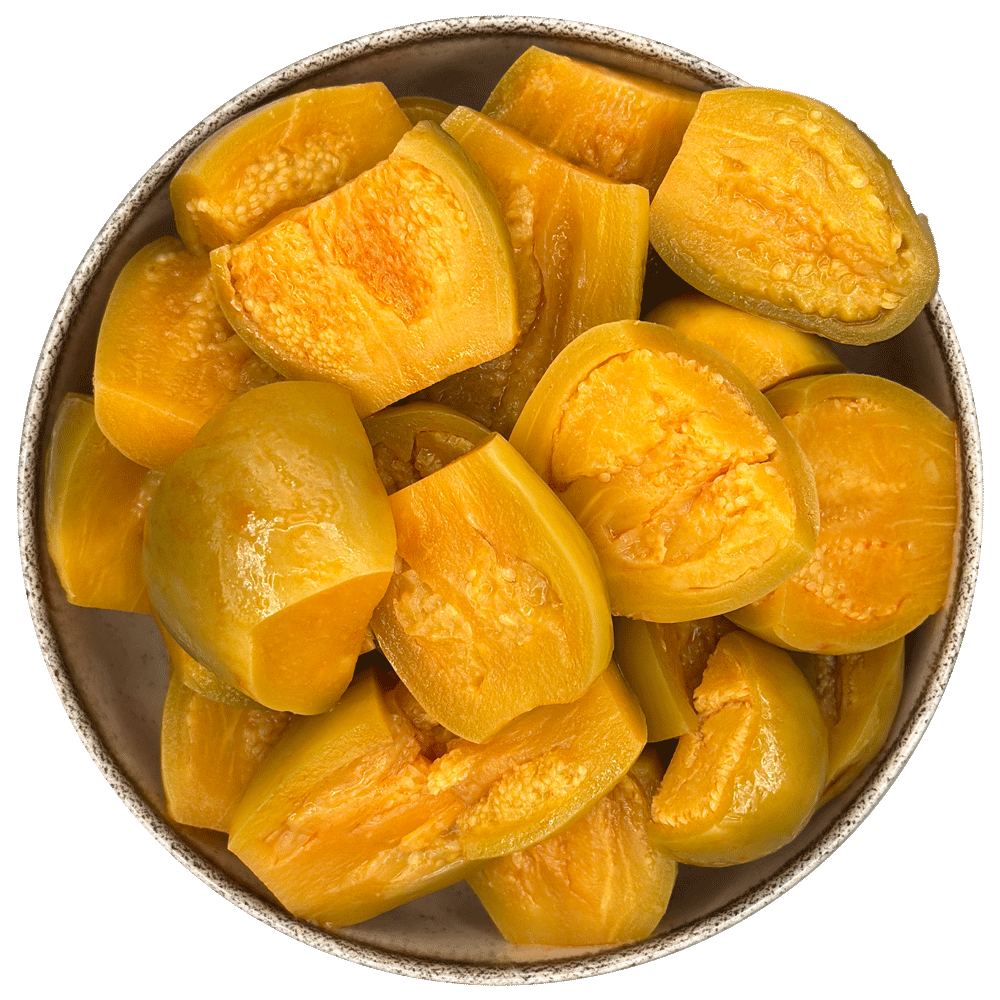 Trocitos de Berenjena